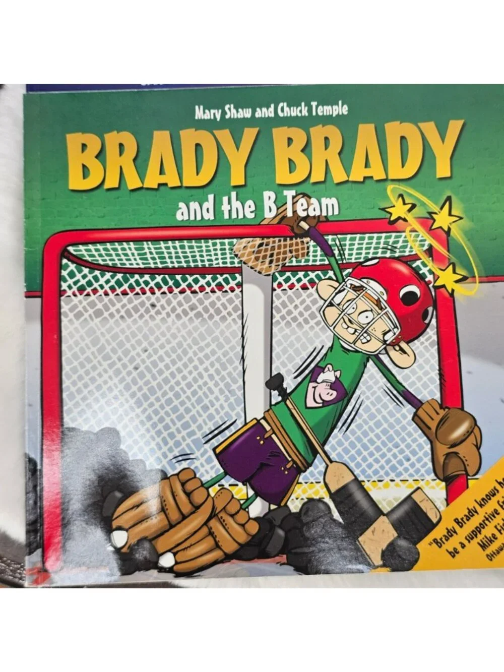 Brady Brady Illustrated Childrens Hockey Book Set By Mary Shaw - Lot Of 7 Titles